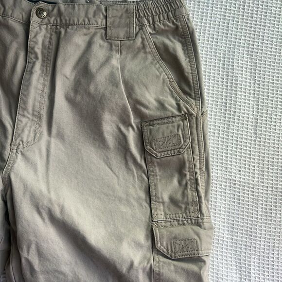 5.11Tactical 100% Cotton CANVAS Khaki Cargo Utility Men's Pants sz 38 X 31 - Picture 5 of 16